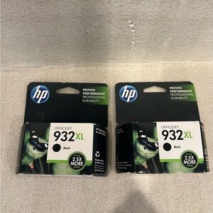 Genuine HP 932XL High Yield Black Ink OfficeJet 6100 6600 7110 7612 Exp Mar 2016